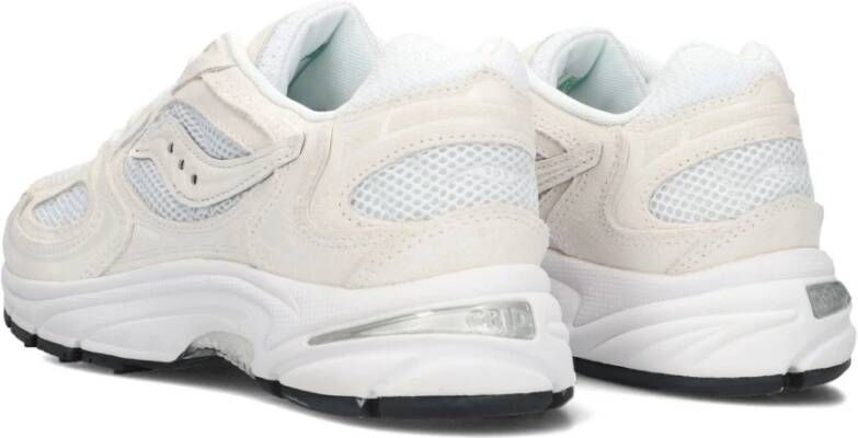 Saucony Sportieve Witte Chunky Sole Sneakers
