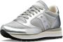 Saucony Sportieve Zilveren Sneakers met Rubberen Zool Gray Dames - Thumbnail 6