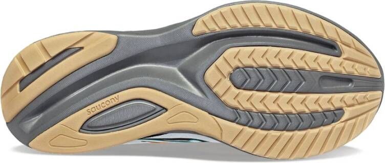 Saucony White Gravel Guide Trail Schoenen