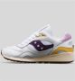 Saucony Wit Paars Shadow 6000 Sneakers Multicolor Dames - Thumbnail 3