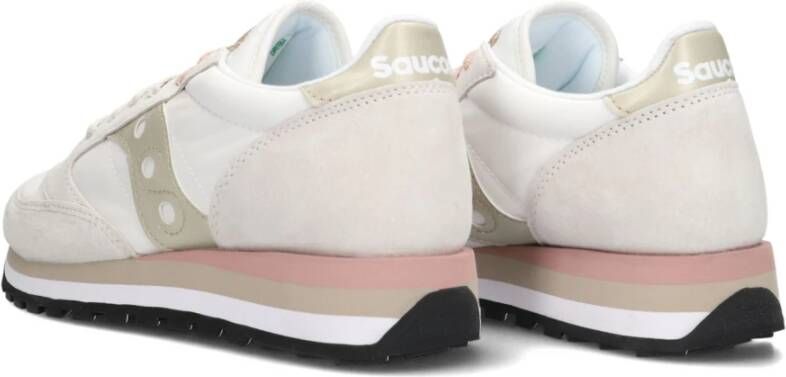 Saucony Witte Lage Top Jazz Triple Sneakers Multicolor Dames