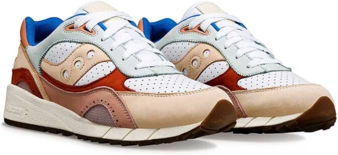 Saucony Witte Multi Shadow 6000 Sneakers Multicolor Heren