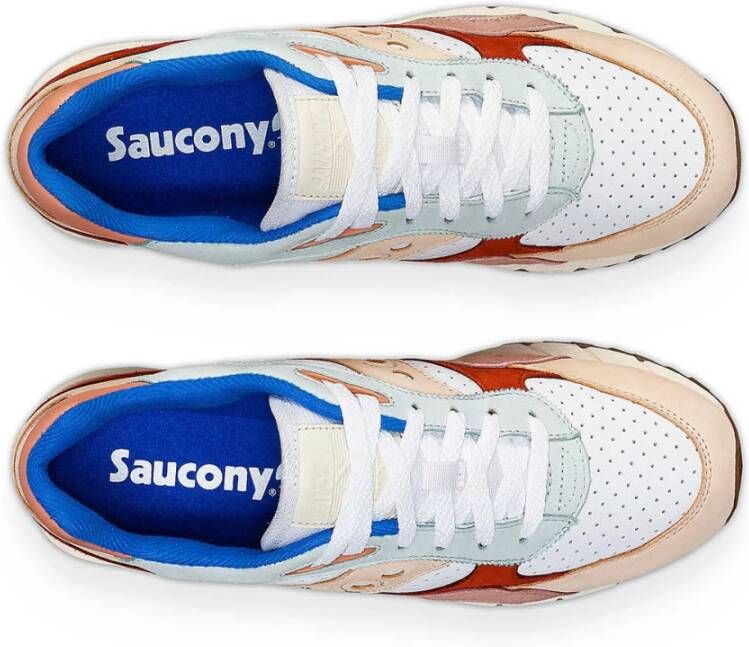 Saucony Witte Multi Shadow 6000 Sneakers Multicolor Heren