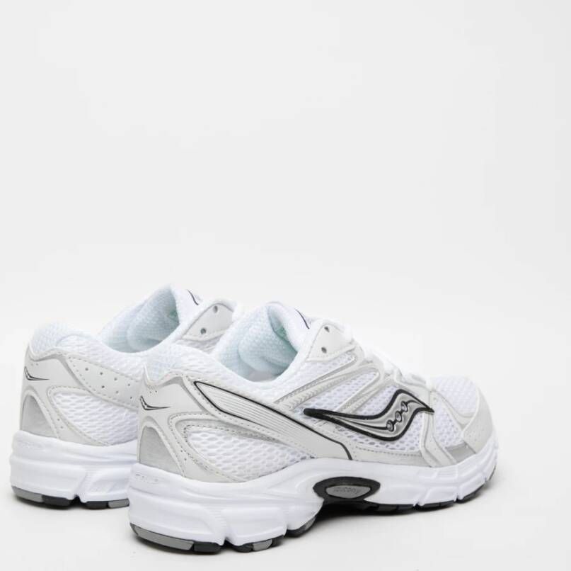 Saucony Witte Veterschoenen Optische Sneakers White Unisex