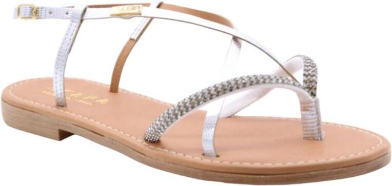Scapa Stijlvolle platte sandalen voor vrouwen Gray Dames - Foto 3