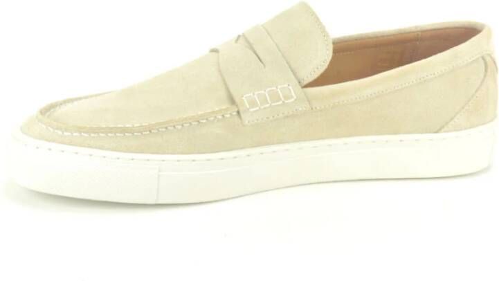 Scapa Beige Daim Loafer