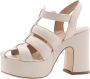 Scapa Sandaal Sudan Stijl Beige Dames - Thumbnail 13