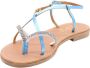 Scapa Stijlvolle Platte Sandalen voor Vrouwen Blue Dames - Thumbnail 4