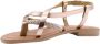 Scapa Platte Zomer Sandalen Pink Dames - Thumbnail 3