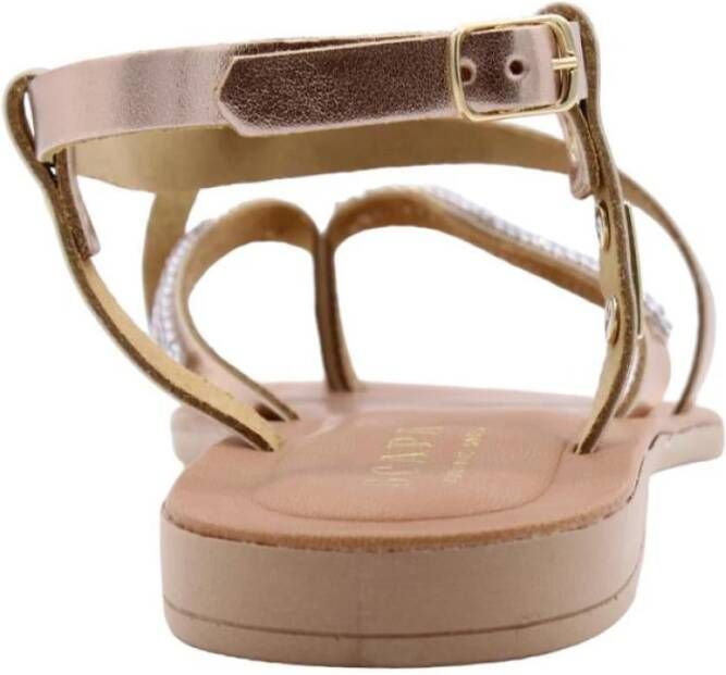 Scapa Platte Zomer Sandalen Pink Dames