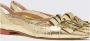 Scarosso 24K Golf Fringe Ballet Flats Geel Dames - Thumbnail 4