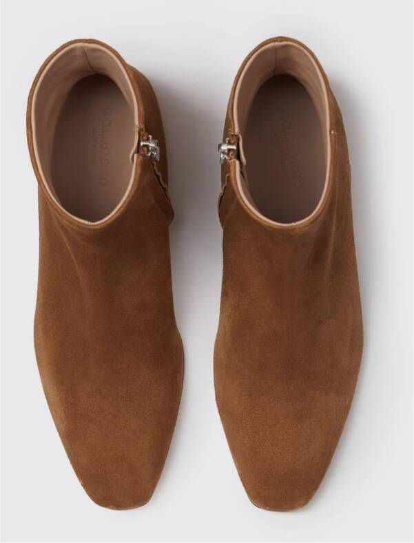 Scarosso Ambra Enkellaarsjes met Hak