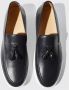 Scarosso Amedeo Nero Instappers Handgemaakte Italiaanse Elegantie Black Heren - Thumbnail 2
