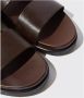 Scarosso Antonio Gesloten Leren Sandalen Brown Heren - Thumbnail 2
