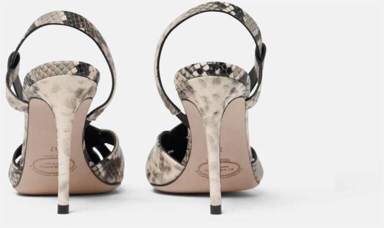 Scarosso Athena Python High Heel Sandalen