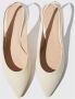 Scarosso Viviana Slingback Ballet Flats Beige Dames - Thumbnail 4