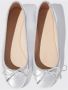 Scarosso Tijdloze elegantie zilveren balletflats Grijs Dames - Thumbnail 4