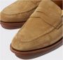 Scarosso Beige Suède Penny Loafers - Thumbnail 2