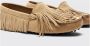 Scarosso Beige Suède Rijdersschoenen met Franje Beige Heren - Thumbnail 3