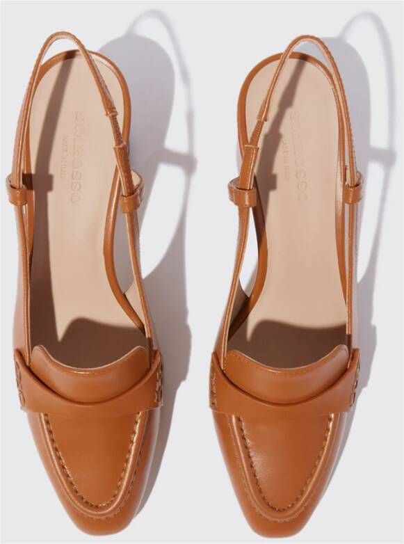 Scarosso Bianca Slingback Pump