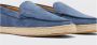 Scarosso Blauwe Nubuck Espadrille Loafers Blue Heren - Thumbnail 3