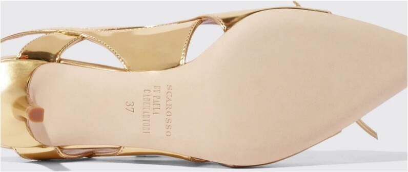 Scarosso Golvende Slingback Pumps Green Dames