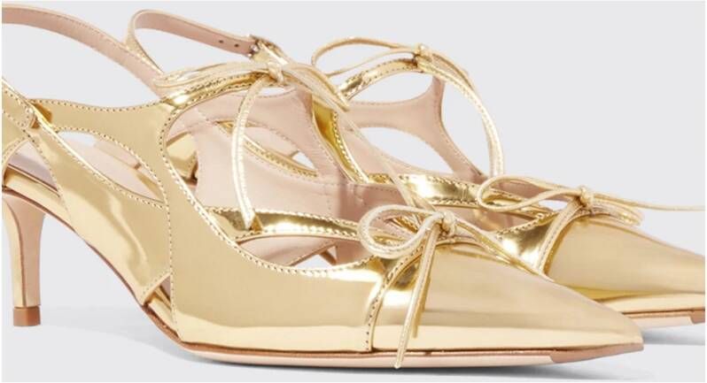 Scarosso Golvende Slingback Pumps Green Dames