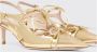 Scarosso Golvende Slingback Pumps Green Dames - Thumbnail 3