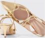 Scarosso Golvende Slingback Pumps Green Dames - Thumbnail 4