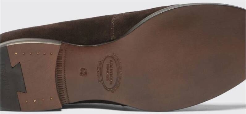 Scarosso Bruine Suède Loafers Brown Heren