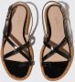 Scarosso Carol Patent Sandalen Zwart Dames - Thumbnail 2