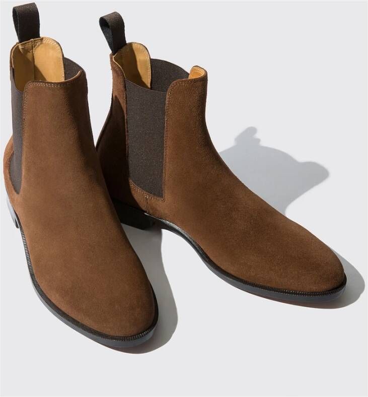 Scarosso Caterina Marrone Chelsea Boots