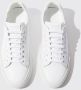 Scarosso Cecilia Klassieke Leren Sneakers White Dames - Thumbnail 3