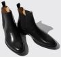 Scarosso Klassieke handgemaakte Chelsea-laarzen Zwart Heren - Thumbnail 3
