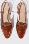Scarosso Croco Slingback Pump - Thumbnail 2