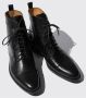 Scarosso Dante Zwarte Veterschoenen Black Heren - Thumbnail 3