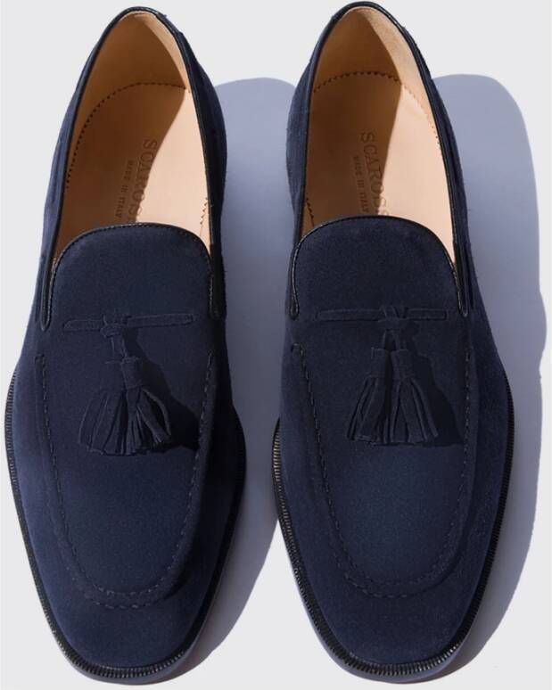 Scarosso Duccio Abyss Licht Suède Loafers