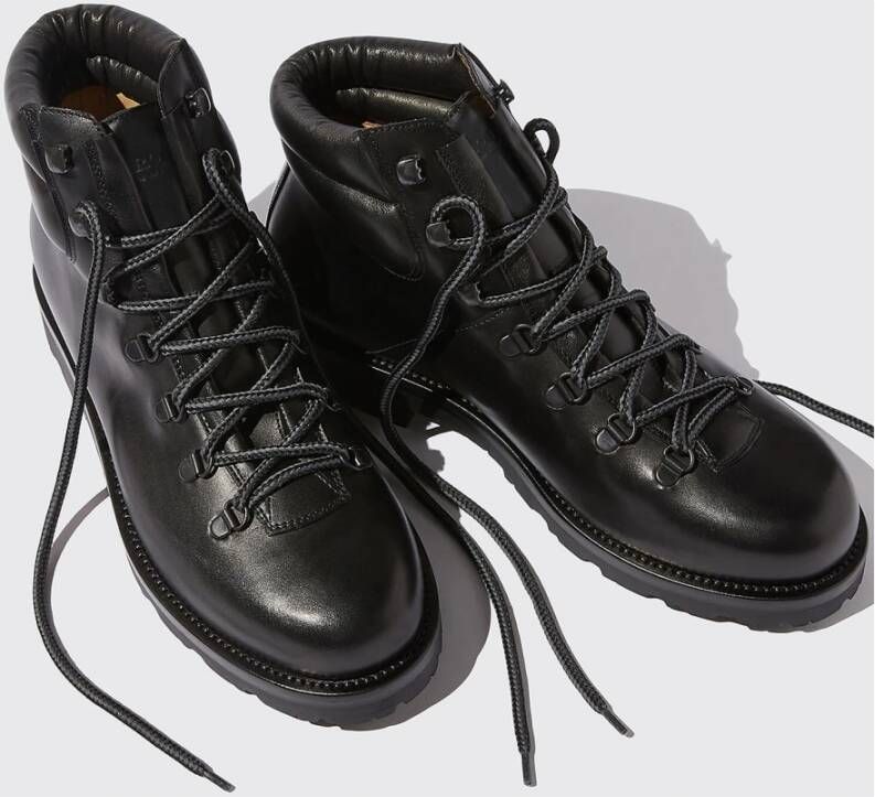 Scarosso Edmund Veterschoenen Blijf warm en stijlvol Zwart Heren