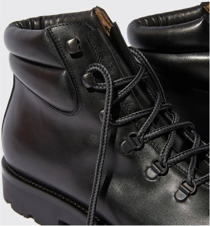 Scarosso Edmund Veterschoenen Blijf warm en stijlvol Zwart Heren