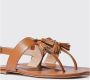 Scarosso Emma Leren Sandalen Bruin Dames - Thumbnail 3