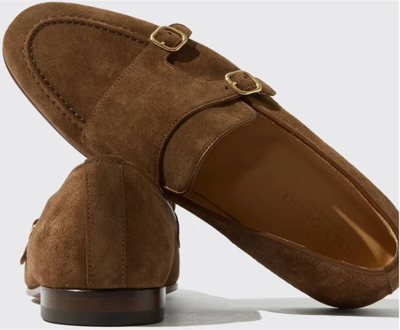 Scarosso Ernesto Tobacco Suede Loafers