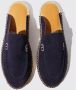 Scarosso Blauwe Suède Espadrilles Blauw Heren - Thumbnail 4