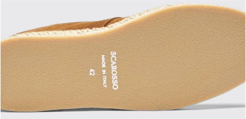 Scarosso Espadrilles Brown Heren