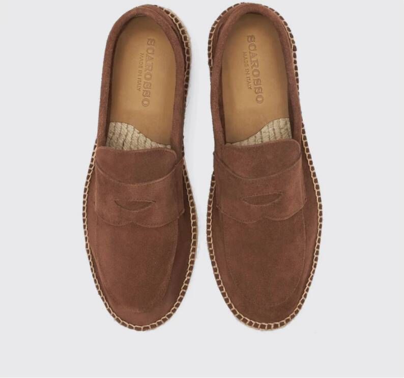 Scarosso Espadrilles Brown Heren