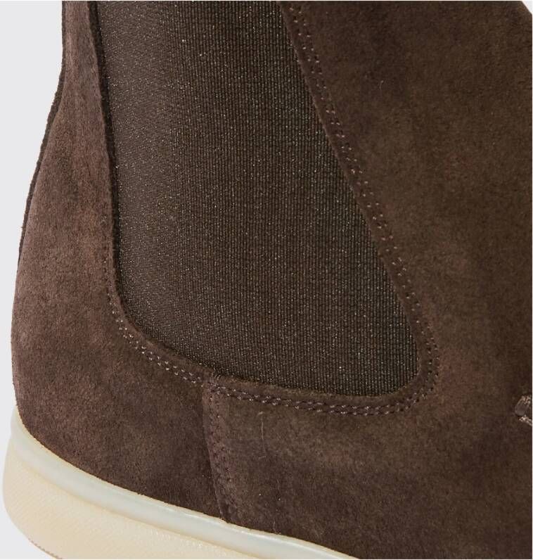 Scarosso Eugenio Suède Laarzen Blauw Heren