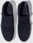 Scarosso Handgemaakte Blauwe Suède Monkstrap Sneakers Blauw Heren - Thumbnail 2