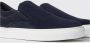 Scarosso Blauwe Suède Slip-On Sneakers Blauw Heren - Thumbnail 2