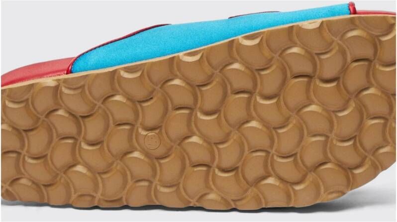 Scarosso Flat Sandals Blue Dames