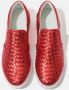 Scarosso Gabriella Metallica sneakers Rood Dames - Thumbnail 4