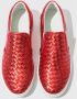 Scarosso Gabriella Metallica sneakers Rood Dames - Thumbnail 7